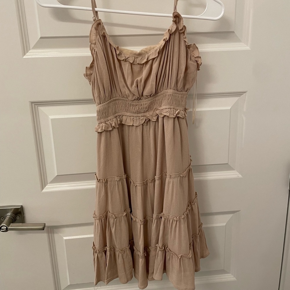 Nude sundress NWOT
